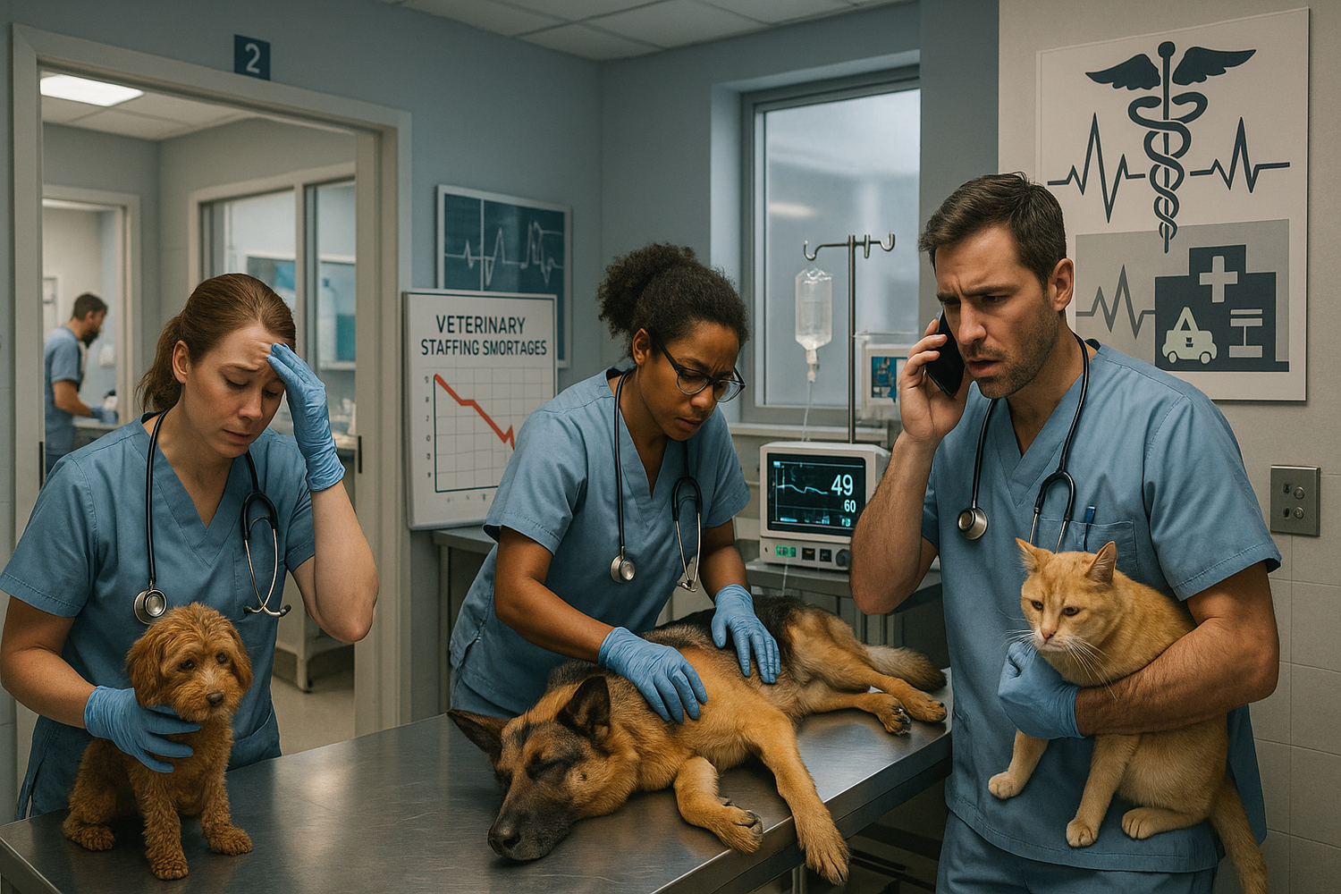 systemic crises in veterinary